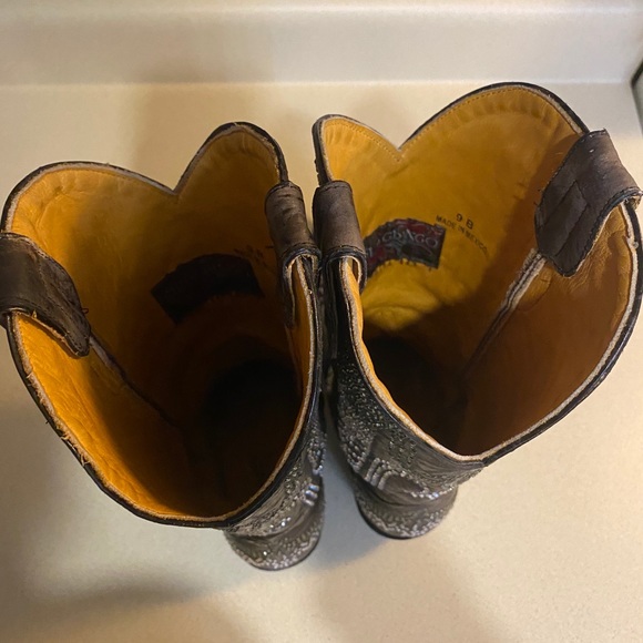 OLD GRINGO WOMEN’S CRYSTAL EAGLE COWBOY BOOTS - Picture 7 of 8